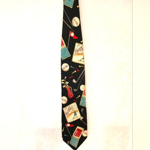 Vintage‎ Coca Cola Silk Tie Golf Bags